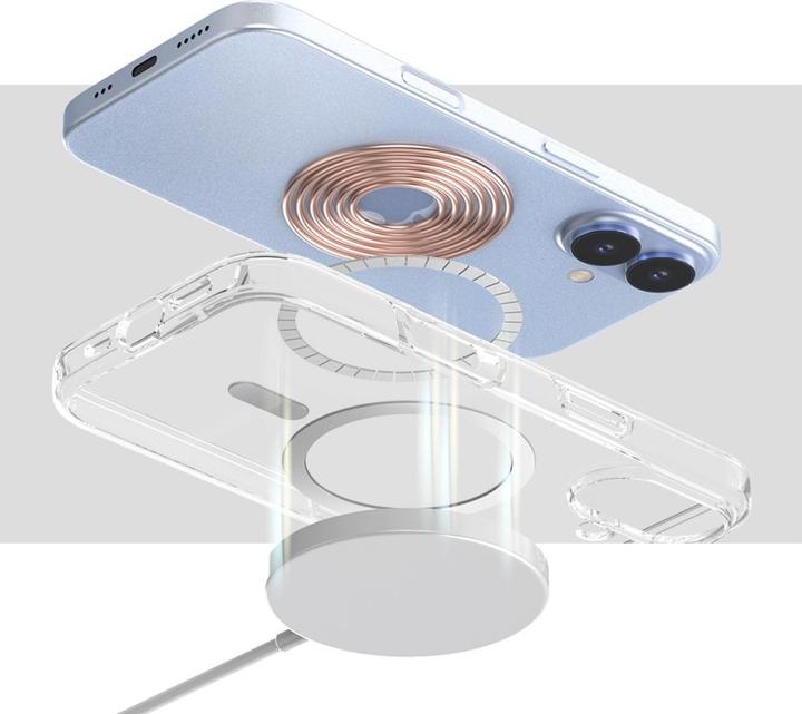 Actual product image Araree Duple M MagSafe Case for iPhone 17 Transparent (Apple iPhone 17)