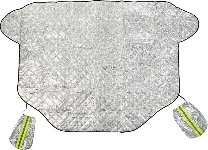 Produktbild Pearl 2er Set 2in1-Anti-Eis-Scheiben-/Spiegelabdeckung und Sonnenschutz