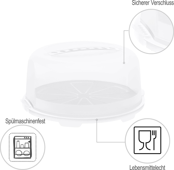 Actual product image Rotho Cake bell