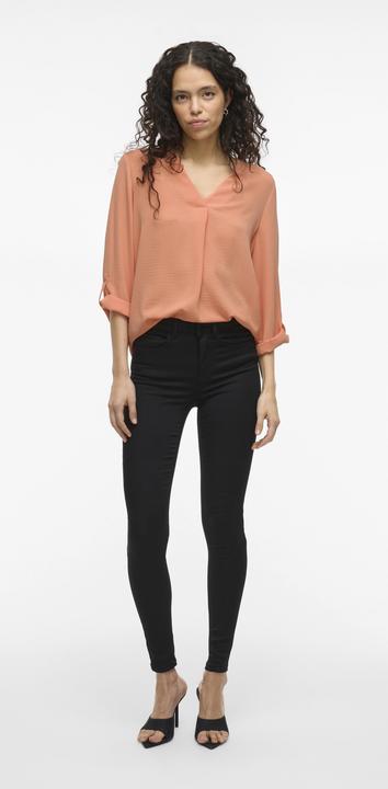 Actual product image Vila VIJOSA V-Ausschnitt Oberteil mit 3/4-Ärmeln (40)