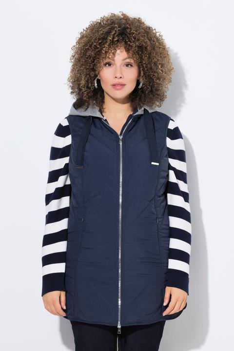 Immagine prodotto Ulla Popken Gilet HYPRAR trapuntato, funzionale e idrorepellente con cappuccio (46, 48)