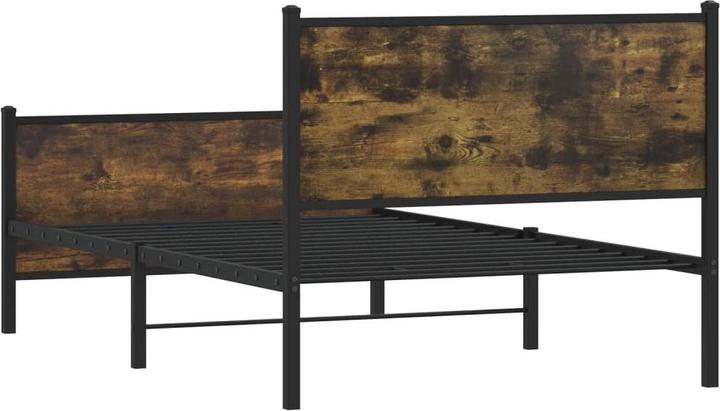 Image du produit VidaXL Cadre de lit avec tête et pied de lit 120 x 200cm (120 x 200 cm)