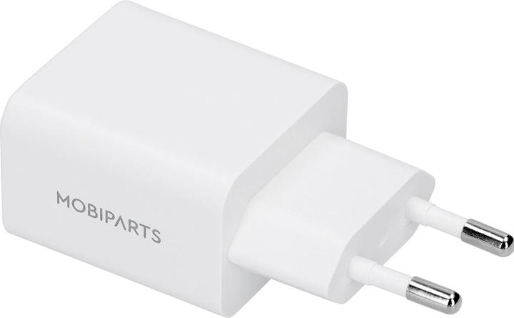 Produktbild Mobiparts Wall Charger Dual USB-C/USB-A 30W White (Bulk) (30 W, 2 Ports)