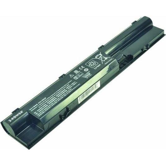 2-Power FP06 Ersatzakku (6 Zellen, 4400 mAh), Notebook Akku, Schwarz