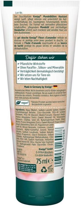 Image du produit Kneipp Baume douche Fleurs d’ amandier (75 ml)