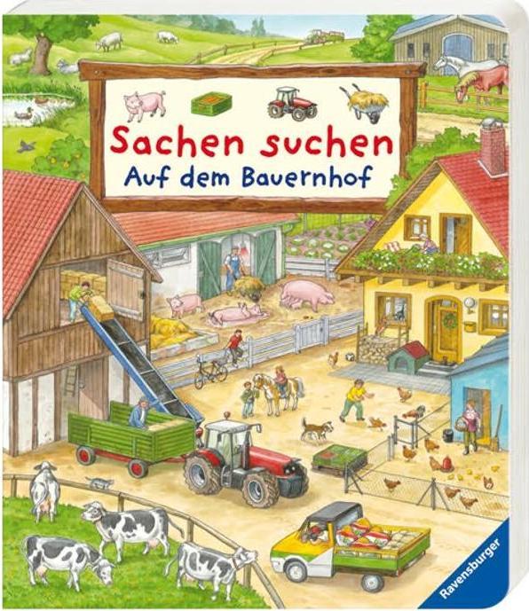 Ravensburger Sachen suchen Auf dem Bauernhof (German, Anne Suess, Susanne Gernhäuser, 2017)