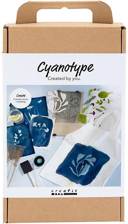 Actual product image Creative Creative set cyanotype, textiles