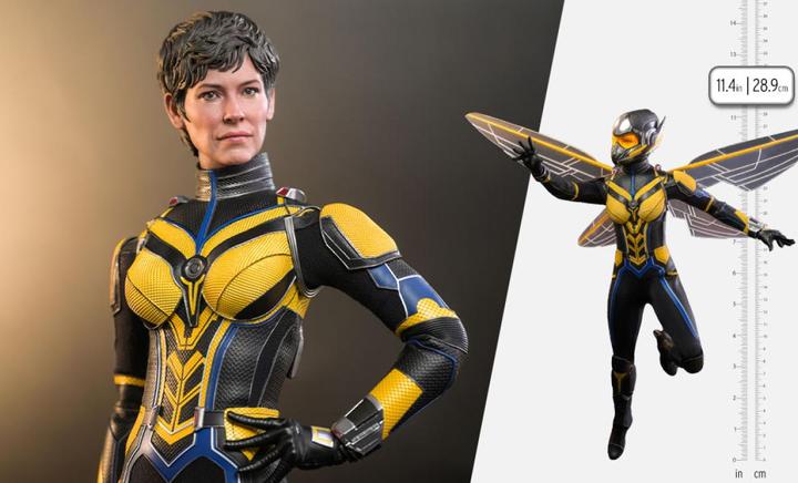 Actual product image Hot Toys Ant-Man & The Wasp: Quantumania figurine Movie Masterpiece 1/6 The Wasp 29 cm