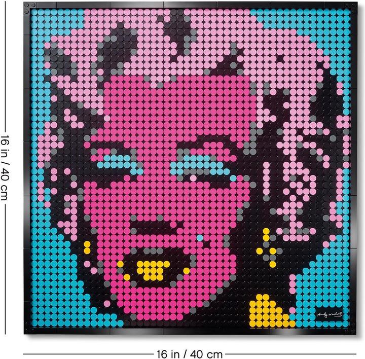 Immagine prodotto LEGO Marilyn Monroe di Andy Warhol (31197, LEGO Art)