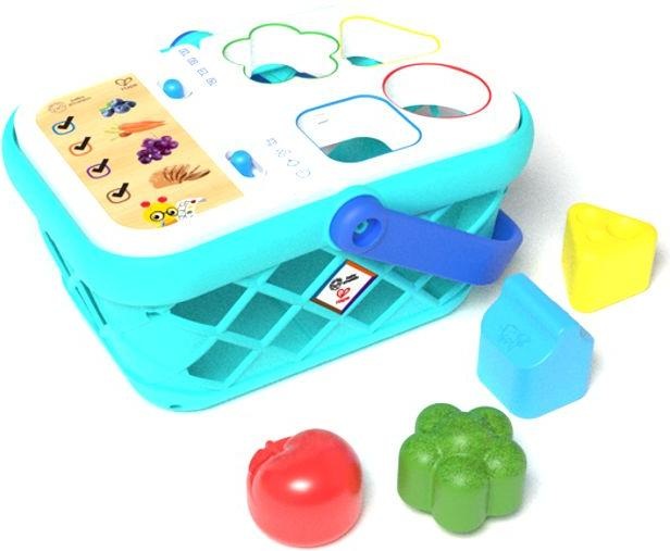 Actual product image Baby Einstein Mould sorting shopping basket (Multilingual)