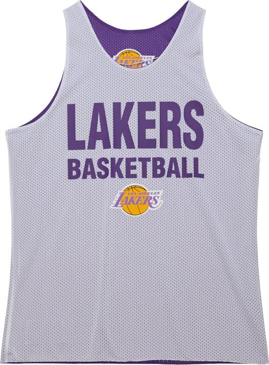 Actual product image Mitchell & Ness M&N REVERSIBLE Tank Top Jersey Los Angeles Lakers - S (S)