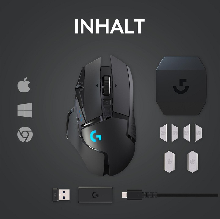 Produktbild Logitech G G502 Lightspeed (Kabellos)