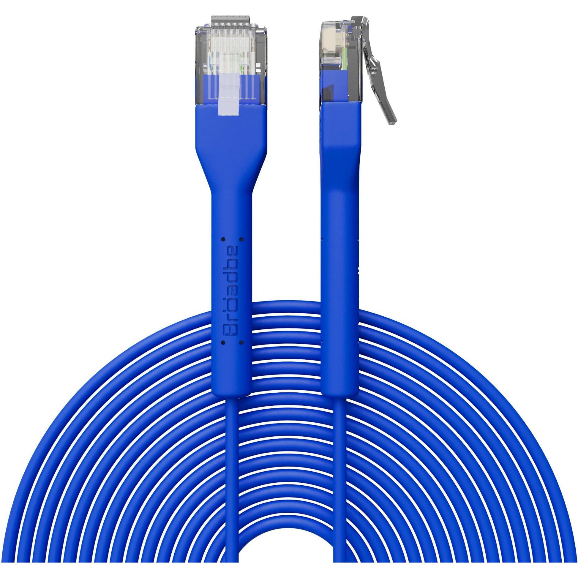 Broadbe Slim Patch Cable 5G Blue 5m Cable-Patch-Cat6-BL-5M-Slim (CAT6, 5 m), Cavo di rete