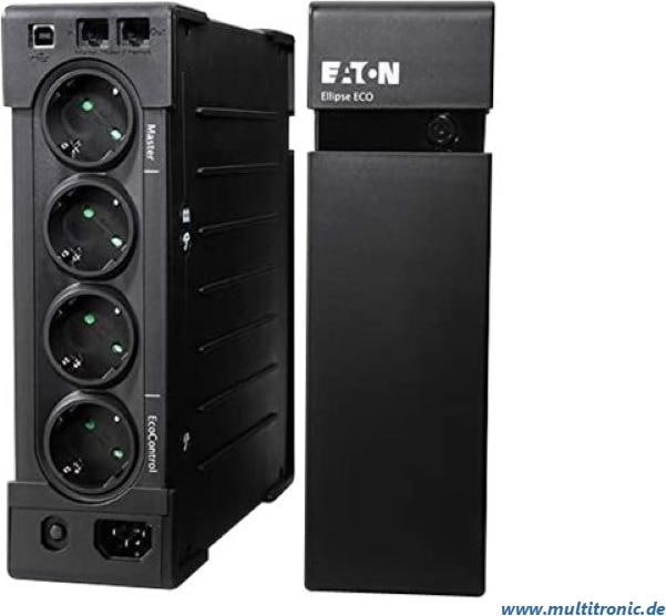 Image du produit Eaton Ellipse ECO 800 USB DIN (800 VA, 500 W, Standby Onduleur)