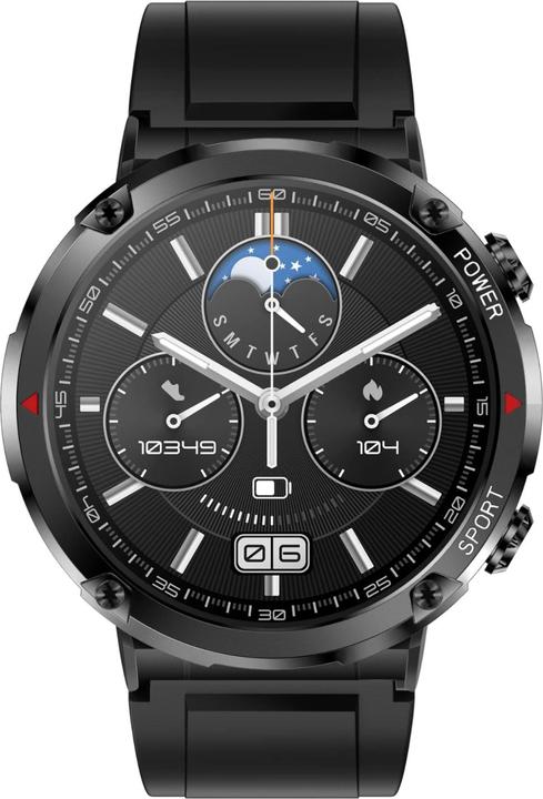 Produktbild Gravity GT21-5 Smartwatch + marineblaues Silikonarmband