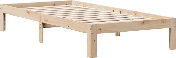 Produktbild vidaXL Bett mit Regal (90 x 190 cm)