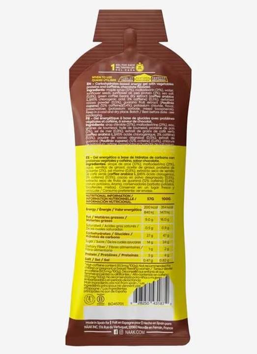 Produktbild Näak Energy Gel (Chocolate, 1 Stk., 57 g)