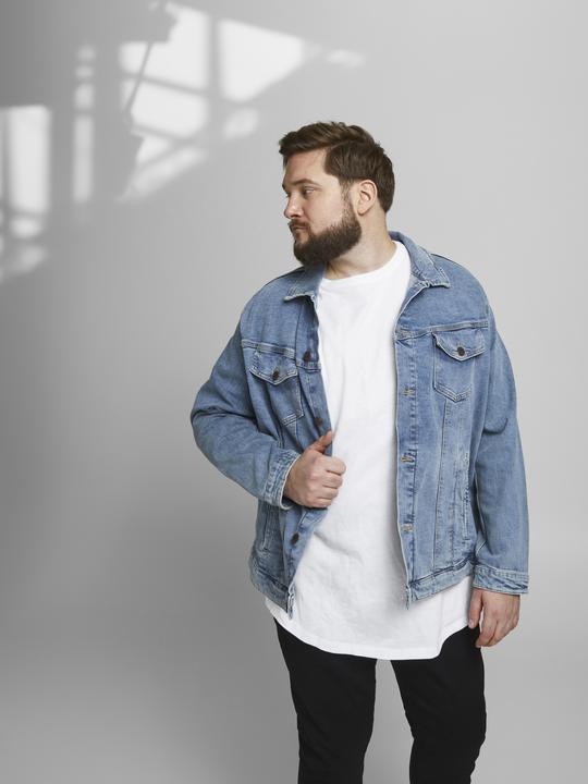 Produktbild Jack & Jones Bio Baumwoll Plus size T-shirt (5XL)