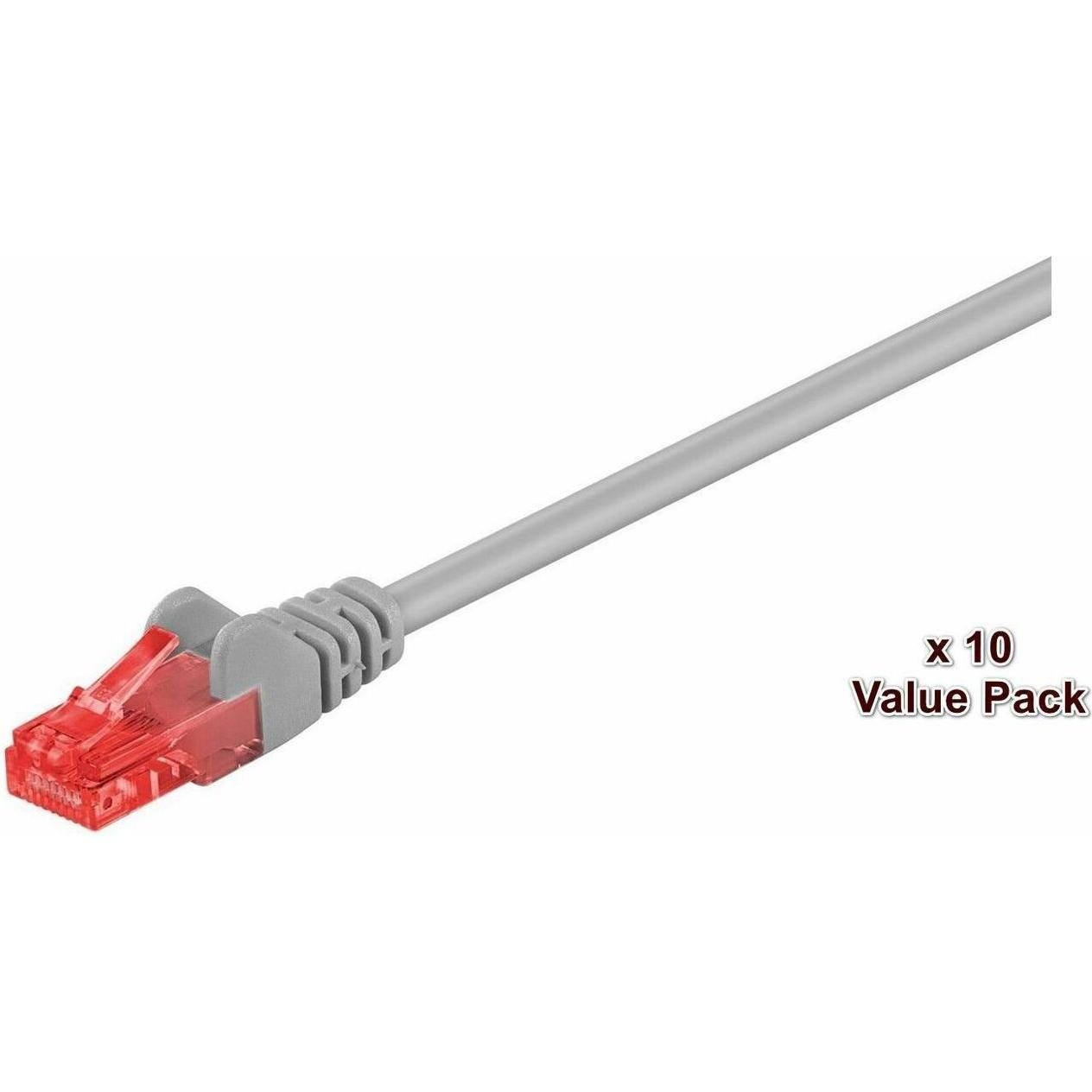 MicroConnect Value Pack (U/UTP, CAT6, 1 m), Netzwerkkabel