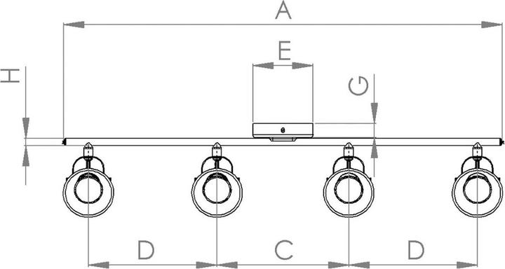 Actual product image EGLO Seras (GU10)