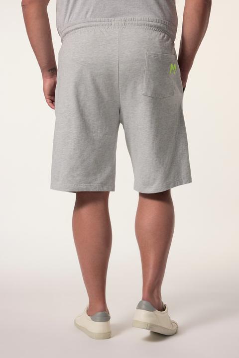 Actual product image Men+ Sweatbermuda, Neon-Print, Elastikbund (8XL)