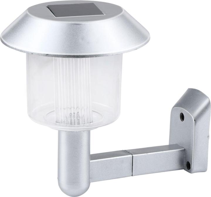 Produktbild Grundig 4er-Set Solar-Wandleuchte, silber