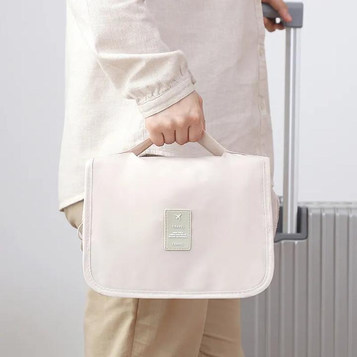 Produktbild Only-Bags.Store Kulturbeutel, Make-up-Taschen, solide, faltbar, Kosmetiktaschen, Reisen, PVC, wasserdicht