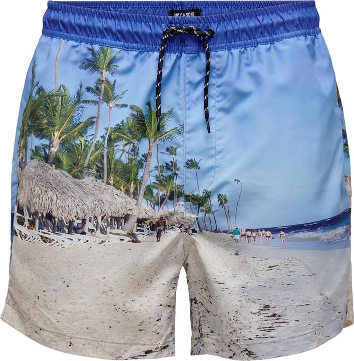Actual product image Only & Sons Onsted Life Short Swim Beach Aop (M)