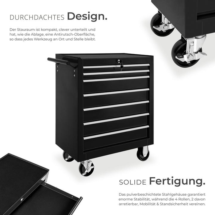 Image du produit tectake Chariot à outils (1 x)