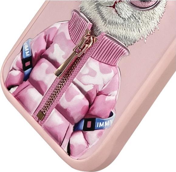 Image du produit Prestigio Nimmy case iPhone 16 Pro 6.3" pink Cool&Cute 2.0 Cat (Apple iPhone 16 Pro)