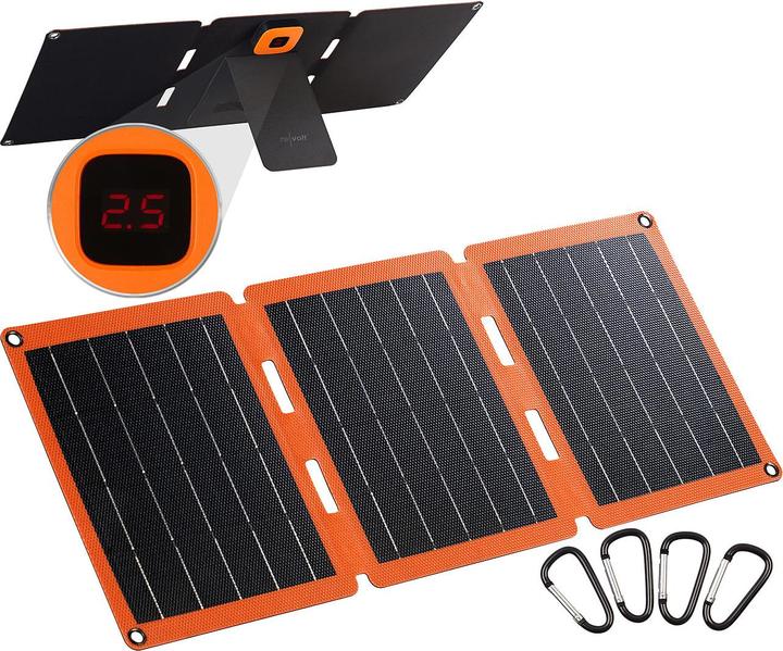Actual product image Revolt Solar backpack (21 W, 0.73 kg)