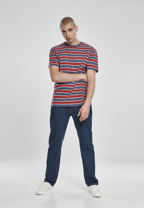 Image du produit Urban Classics Yarn Dyed Oversized Board Stripe Tee (M)