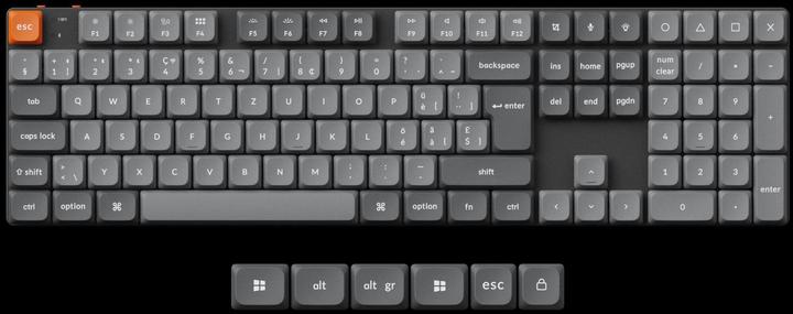 Produktbild Keychron K5 Max (CH, Kabelgebunden, Kabellos)