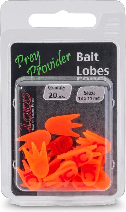 Image du produit Iron Claw Bait Lobes red (10 Packungen)