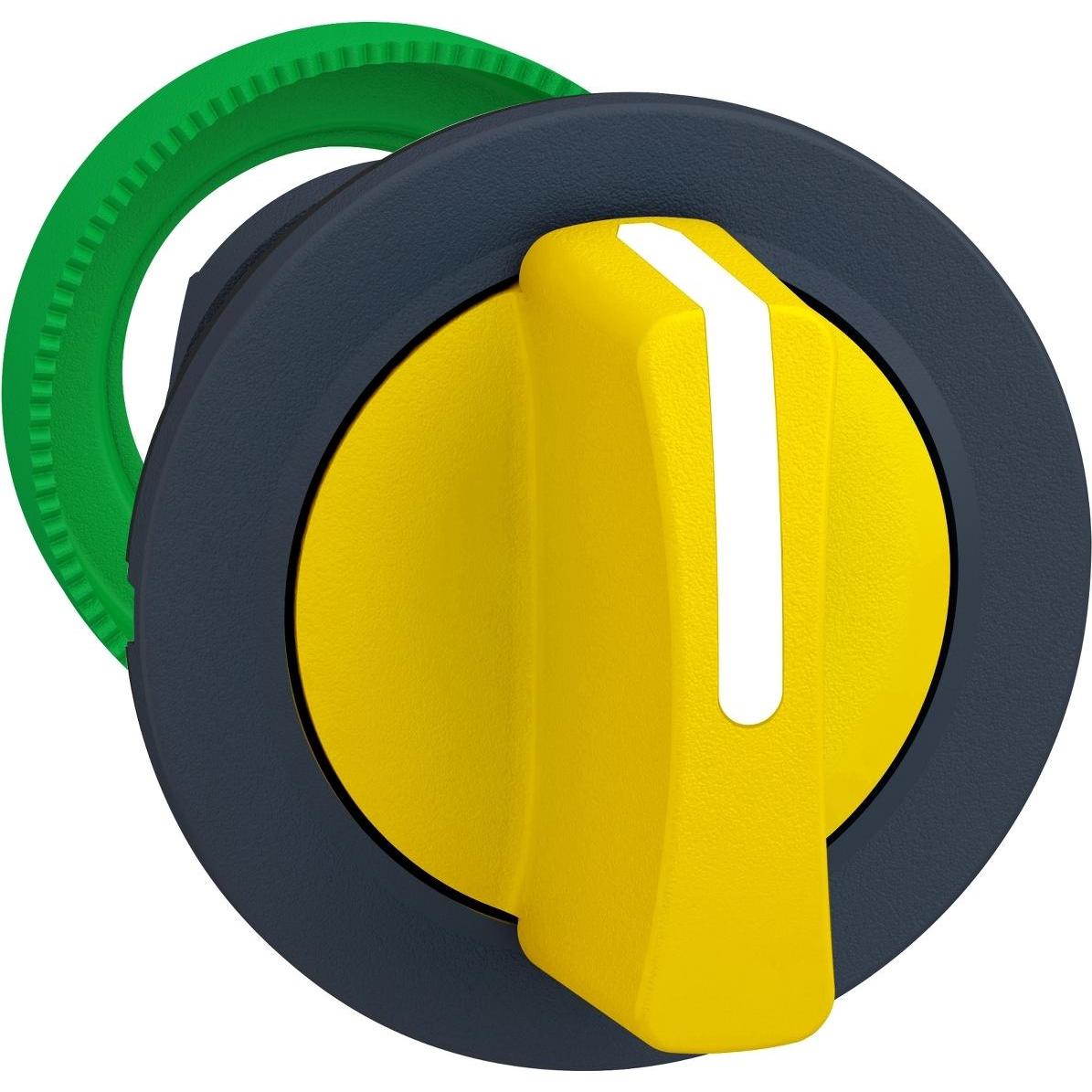 Schneider Electric Flush Yellow Selector Switch 3p Stay Put, Taster + Schalter, Gelb