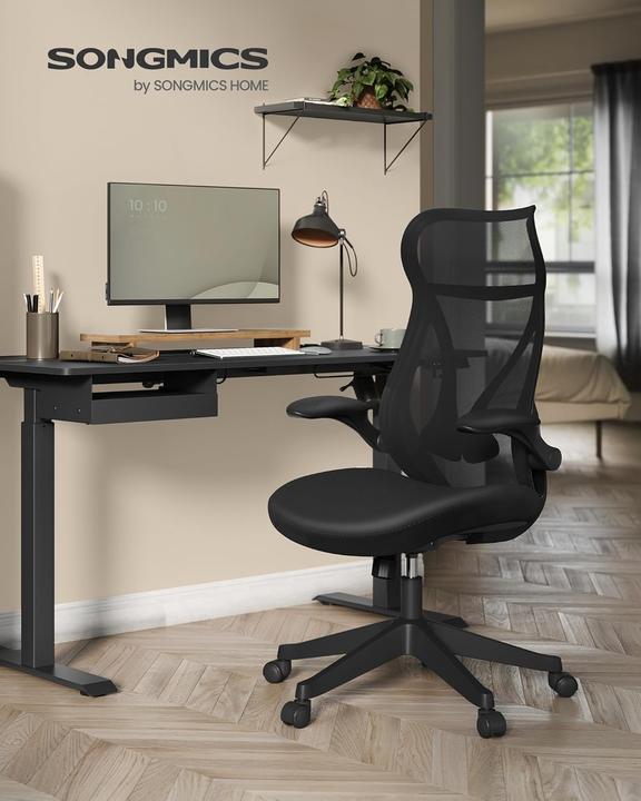 Produktbild Songmics Ergonomischer Schreibtischstuhl mit Kopfstütze
