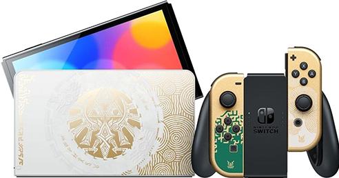 Actual product image Nintendo Switch OLED Console - The Legend of Zelda: Tears of the Kingdom Edition