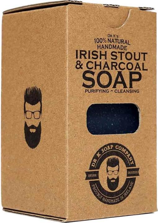 Dr. K Soap Company Savon en Barre XL (Stout Irlandais & Charbon)