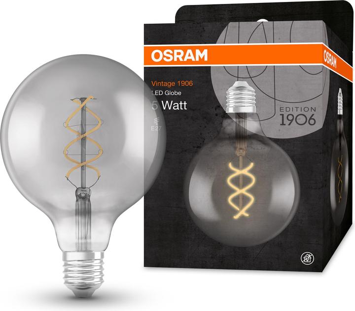 Actual product image Osram vintage 1906 (E27, 5 W, 140 lm, 1 x, G)