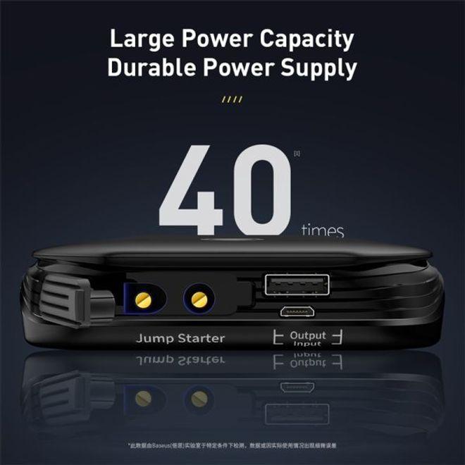 Image du produit Baseus Série "Car Jump Starter (8000 mAh, 29.60 Wh)