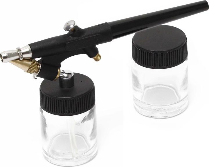 Produktbild Wiltec Airbrushpistole Spritzpistole Druckluft Typ 138 Single-Action-Funktion Düsen