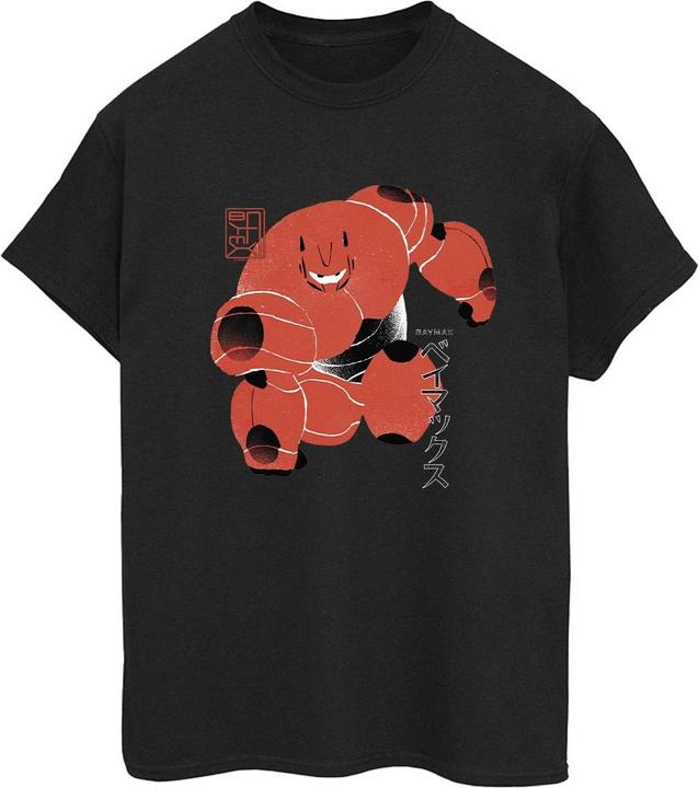 Actual product image Disney Womens/Ladies Big Hero 6 Baymax Suite Pose Cotton Boyfriend T-Shirt (3XL)