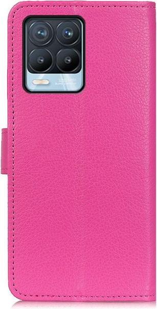Produktbild MU Classic Litchi Leder Bookcover Series (Realme 8 Pro, realme 8)