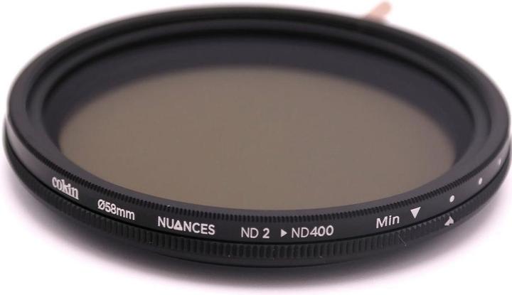 Produktbild Cokin Round NUANCES NDX 2 400 58mm (1 7 f stops) (58 mm, ND- / Graufilter, 58 mm)