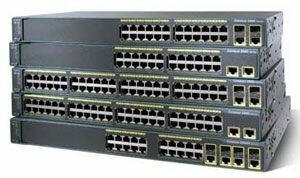 Actual product image Cisco CATALYST 2960 24 10/100 LAN (24 ports)