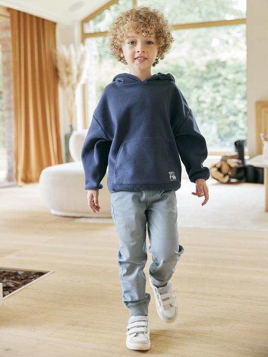 Produktbild Vertbaudet Kapuzenpullover aus Fleece mit Kängurutasche, Jungen (104, 98)
