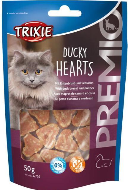 Actual product image Trixie PREMIO Ducky Hearts (1 pcs., 50 g)