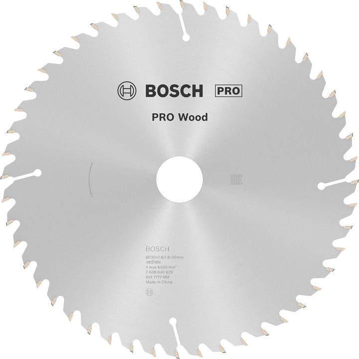 Immagine prodotto Bosch Professional Zubehör Lama per sega circolare PRO Wood, 230 x 2,8 x 30 mm