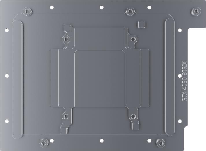 Immagine prodotto Alphacool Ice Block Aurora Acrylic RTX 4080 Strix con piastra posteriore