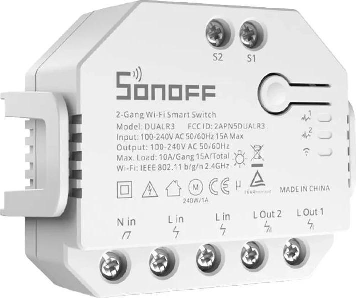 Produktbild Sonoff DUALR3 (Rolladenaktor)